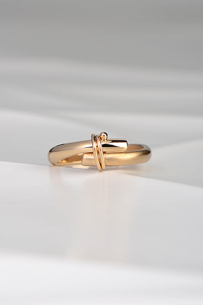 Stay Together 9ct gold ring