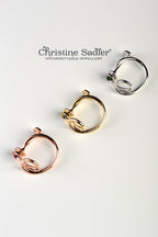 The Ultimate Cocktail ring - Mojito Green Garnet - Ring Christine Sadler