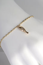 Gold twist bracelet - gold bracelet Christine Sadler
