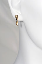 Twist earrings gold - Earrings Christine Sadler